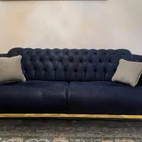 مبل راحتی پایه فلزی هشت نفره