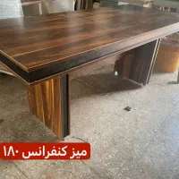 میز کنفرانس ( چوب و فلز)