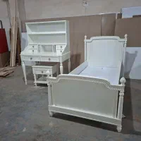 تخت و کمد و میز تحریر نوزادی نوجوان دونفره
