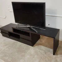 میز تلویزیون TV تمام mdf مدرن با ابعاد قابل تنظیم.