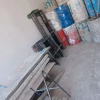 اجاره الوار بشکه چهارپایه خرک بالابر گاری قالب