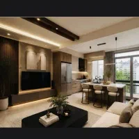۷۵متر دوخواب تاپ لوکیشن پونک
