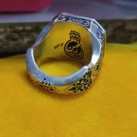 انگشتر نقره کار دست فوق کمیاب