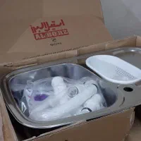سینک استیل البرز توکار تک لگن