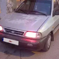 پراید نقره‌ای ۸۶
