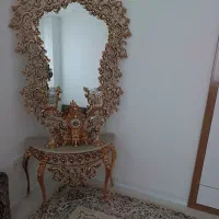 اینه و کنسول وتابلو فرش آکبند