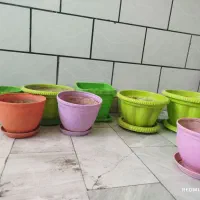 گلدان های پلاستیکی درجه یک