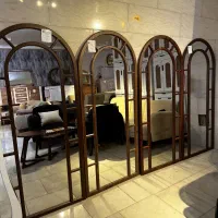 آینه قدی پنجره ای چوب روس زرکالا مدل 3