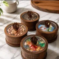 قندون چوبی شیک و زیبا