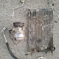 کمپروسور و رادیات کولر پراید