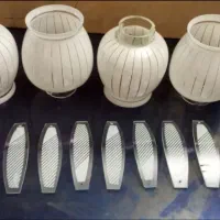 حباب و آویز لوستر و آباژور