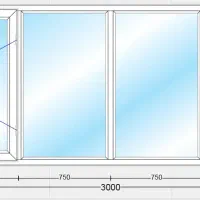 درب و پنجره دو جداره UPVC و ترمال بریک