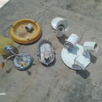 لامپ سه شاخه ولوستر فلزی