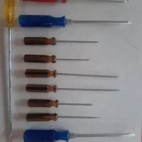 انواع پیچ گوشتی بلند کوتاه پهار سو دو سو ضربه خور