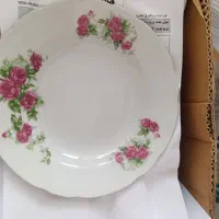 ظروف چینی گل سرخی