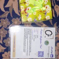 دستبند سنگی چشم ببر جذاب زنانه