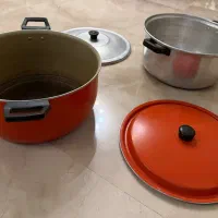 قابلمه کارکرده و کتری شیردار