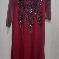 لباس مجلسی زرشکی تخفیف داره