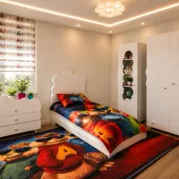 سرویس خواب کودک مناسب سیسمونی برند ساحل چوب