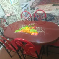 میز نهار خوری 6نفره