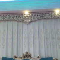 فروش پرده پذیرایی همراه باکتیبه