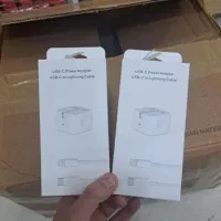 شارژر کامل آیفون 20w وات آداپتور با کابل