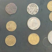 تعداد 12 عدد سکه کلکسیونی قدیمی