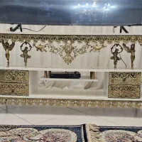ساعت و زیرتلوزیون برنز