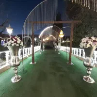 باغ تالار مجلل زیبای قصر