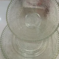 ظرف میوه با زیره/جنس بلور