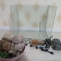 اکواریوم شیشه خم شرکتی