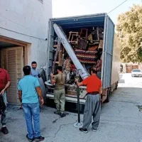 کنگان بارباکارگرکاربلد داخل شهری با15سال سابقه کار