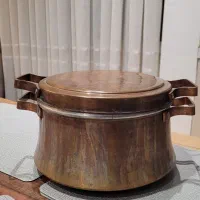 دیگچه مسی دسته دار