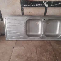 سینک دو لگنه ۲عدد کارکرده