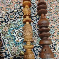 تنه قلیان چوبی کلکسیونی وکهنه