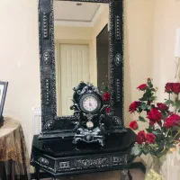 کنسول و آینه بهمراه ساعت