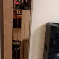 ساعت آینه ای ایستاده رنگ رزگلد