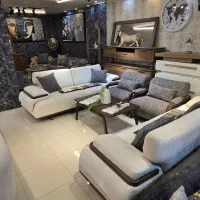 مبل پایه چوبی کنف با کفی یو وی زخیم ،، مبل