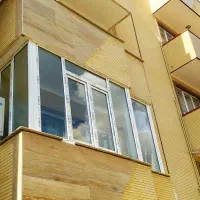 پنجره دوجداره  upvc پوشش نمای بالکن