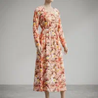 فروش ویژه ساحلی نخی پارچه خارجی