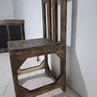 صندلی چوبی|صندلی و نیمکت|هشتگرد, طاووسیه|دیوار