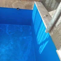 اب بندی استخر حوض جکوزی قبل کاشی سیمان کاری