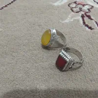 دوعددانگشتر نقره