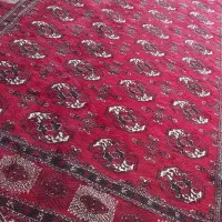 فرش دستباف ترکمنی اناری