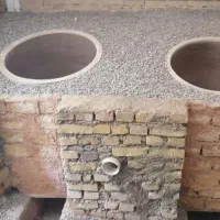 تنورسازی سنتی (ساخت شومینه و کاه گل )