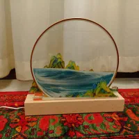 دکوری و چراغ خواب شنی آکبند