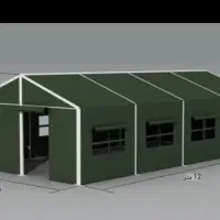 چادر برزنتی بزرگ ۶۰ متری بادی و اسکلتی