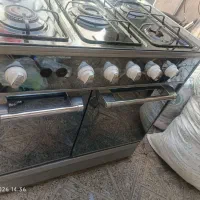 اجاق گاز طرح فر۵شعله سالم