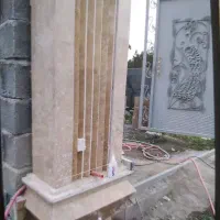 کارگر برشکار وکارگران ملات ساز