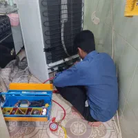 تعمیر یخچال تعویض نوار در یخچال و سرویس کولر گازی
